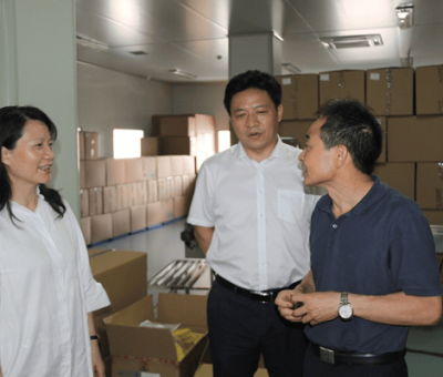 江西省商務(wù)廳副廳長(zhǎng)劉翠蘭蒞臨仙客來(lái)公司視察