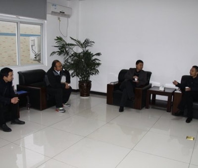 易菇網(wǎng)總裁張升明一行蒞臨仙客來公司考察