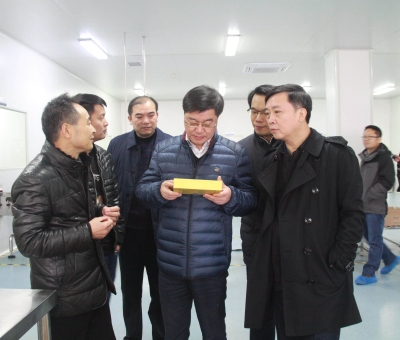 江西省檢察院黨組成員、副檢察長(zhǎng)徐勝平一行來(lái)公司走訪調(diào)研