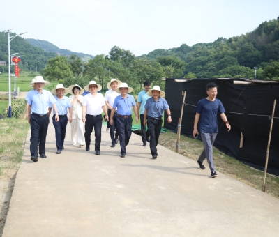 全國工商聯(lián)社會服務(wù)部部長吳建輝一行蒞臨仙客來靈芝標(biāo)準(zhǔn)化基地等地調(diào)研